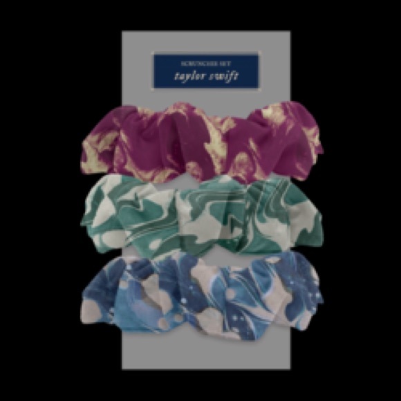 bundle of taylor swift scrunchies hair ties set 8 - Picture 10 of 16